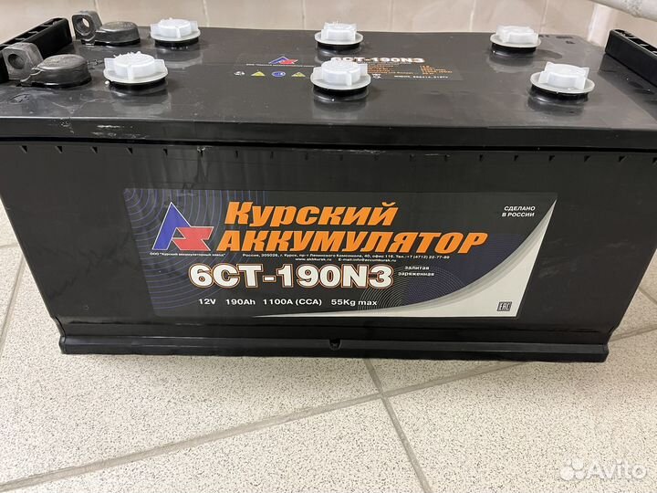 Продам аккумулятор 6ст-190