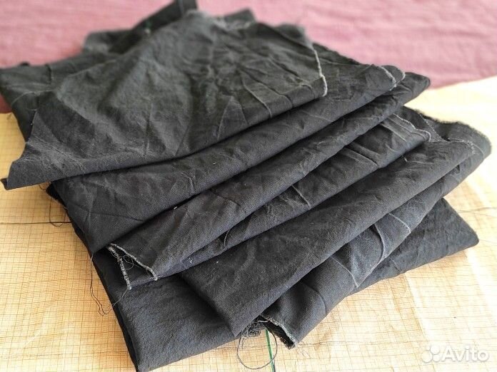 Конопляная ткань. Отрез ткани