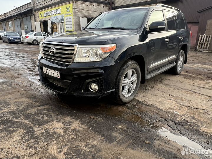 Обвес wald black bison toyota land cruiser 200