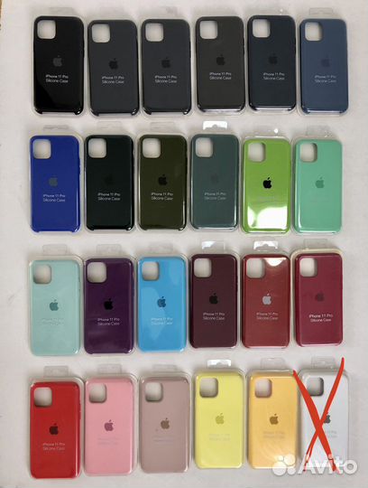 Чехол силиконовый на iPhone