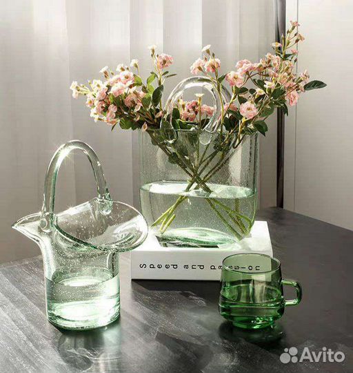 Ваза в виде сумки + аквариум 2 в 1