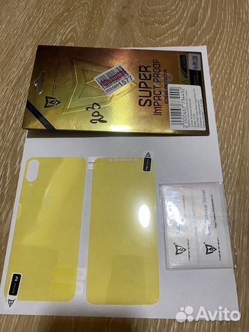 Продам защитную пленку на X