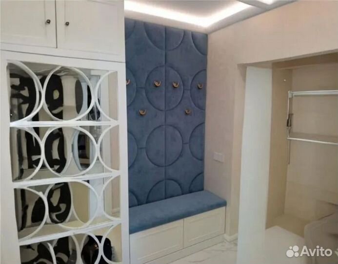 Мягкие стеновые панели в прихожую