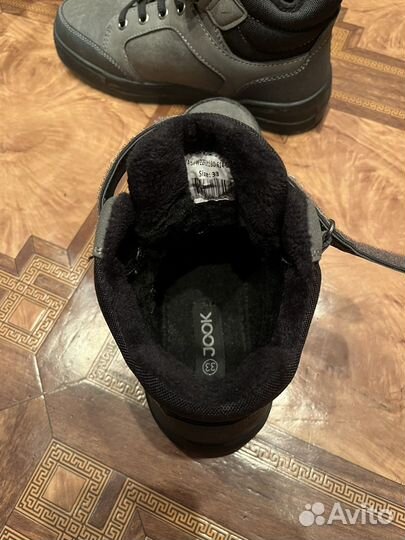 Ботинки утеплённые