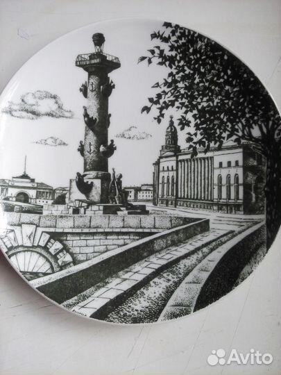 Тарелка декоративная (настенная). лфз