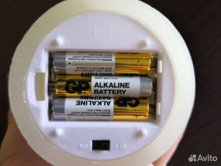 Ночник свеча мерцающая от батареек