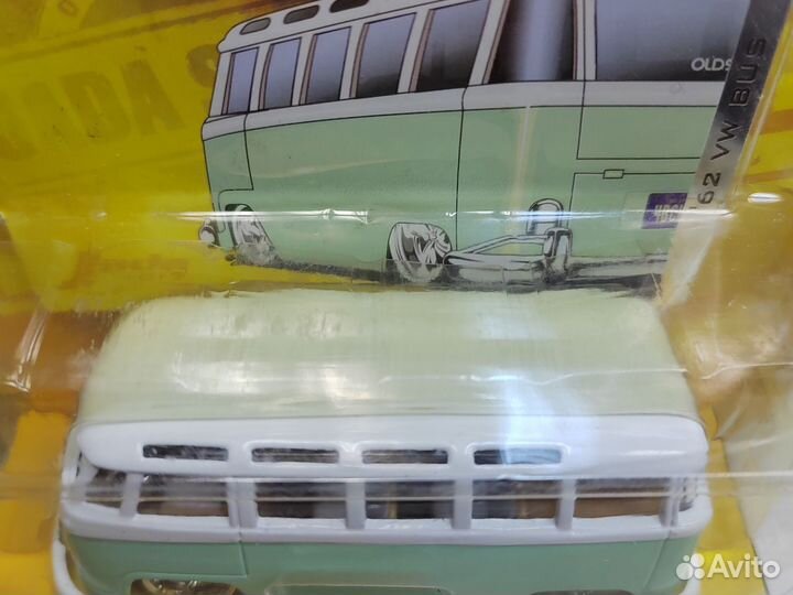 2005 Jada Toys Dub City Oldskool 62 Volkswagen Bus