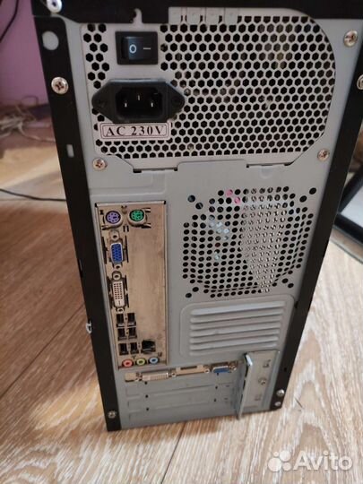 Рабочий пк, состояние второго неизвестно