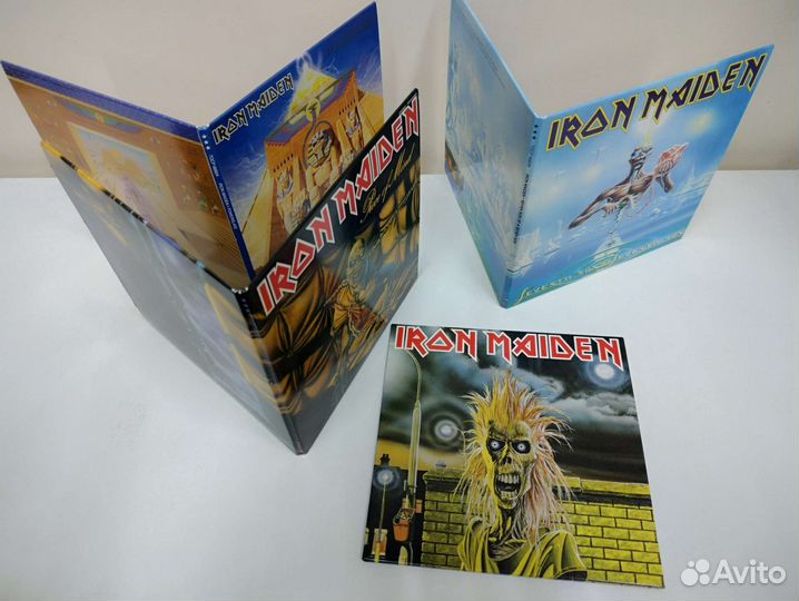 CD мини винил Iron Maiden 4шт. Цена за все