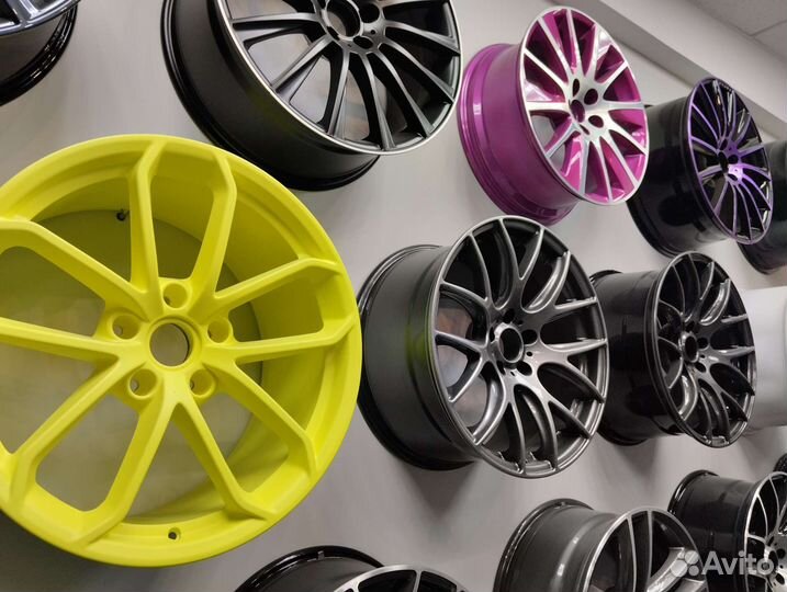 Сезонное хранение резины и колёс, покраска дисков