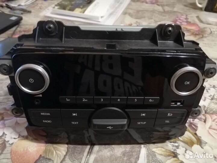 Штатная магнитола radio connect r&go