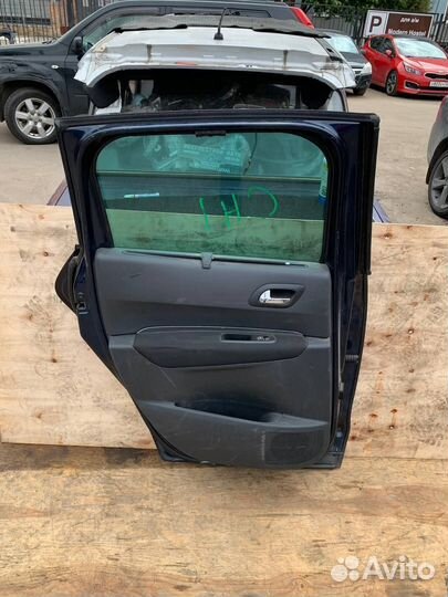 Дверь задняя левая Пежо 3008 peugeot 3008