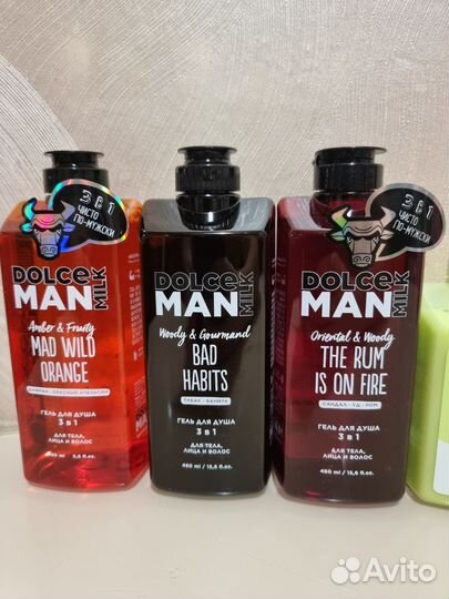 Гели для душа/шампуни/молочко Dolce Milk