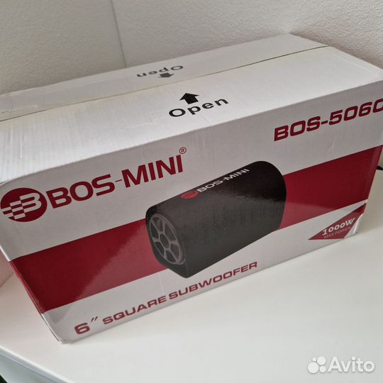 Автомобильный сабвуфер Bos-Mini 6 дюймов