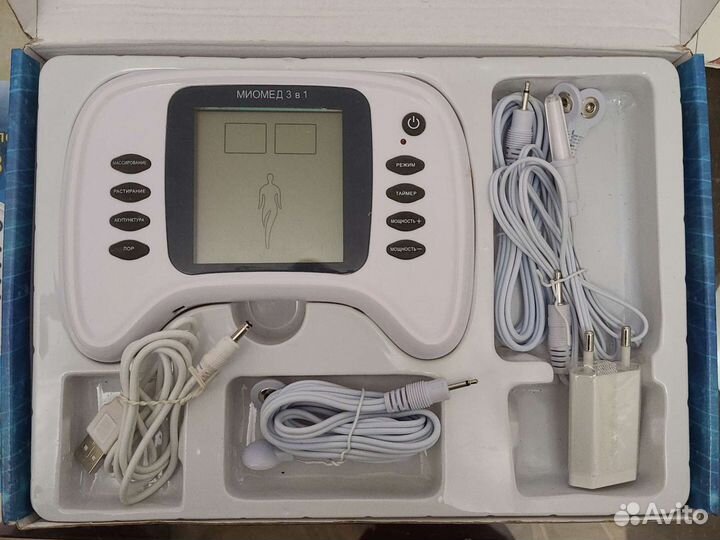 Миостимулятор прибор Миомед 3 в 1
