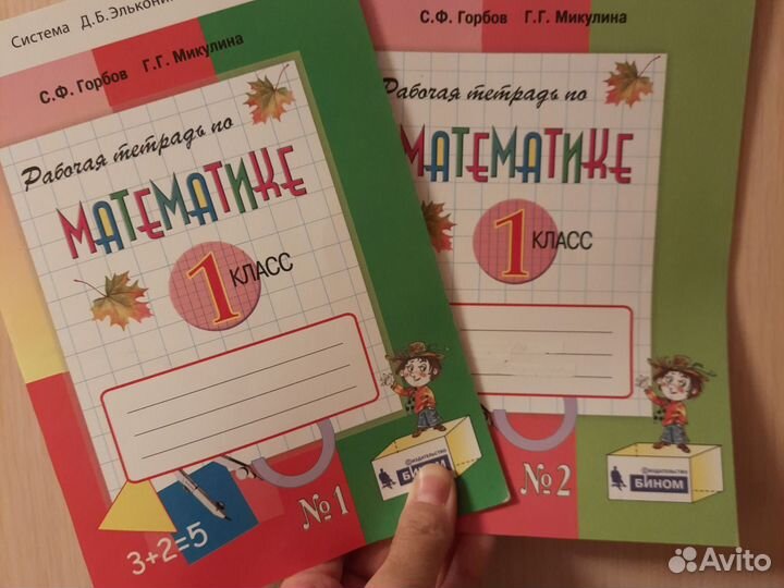 Рабочая тетрадь по математике 1 класс С.Ф. Горбов
