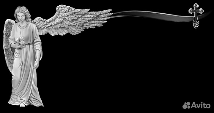 Модели оформления надгробных памятников