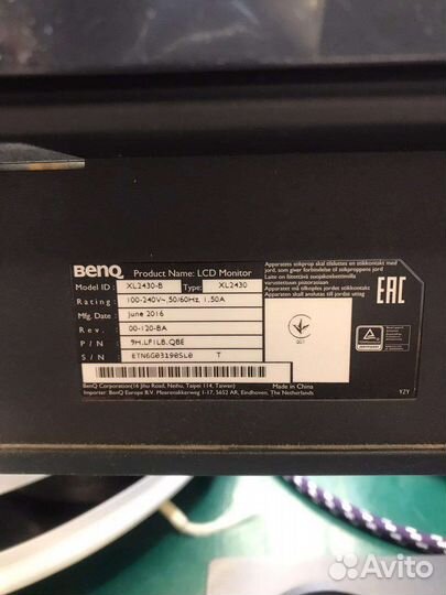 Монитор benq XL 2430-B