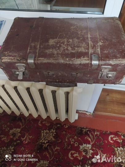 Чемодан 20 века 40-50год. оригинал