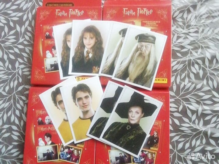 Наклейки для красного альбома Гарри Поттер