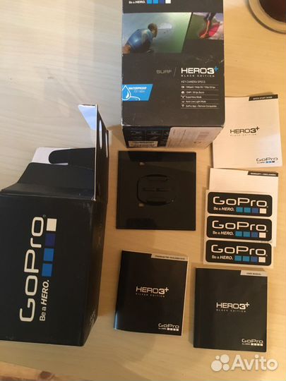 Экшн камера gopro hero 3 plus