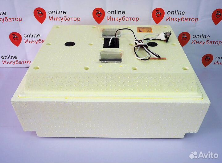 Инкубатор на 98 яиц 220 и 12В Золушка