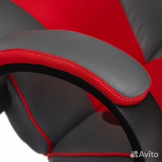 Кресло компьютерное Racer GT new металлик-красный