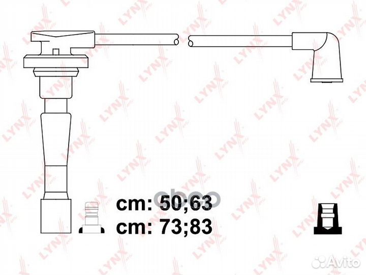 Комплект высоковольтных проводов (класс E) SPE3