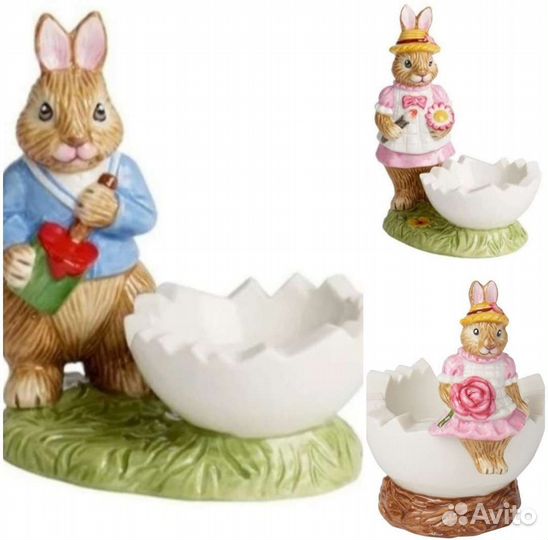 Подставка пашотница кролик подсвечник Виллерой