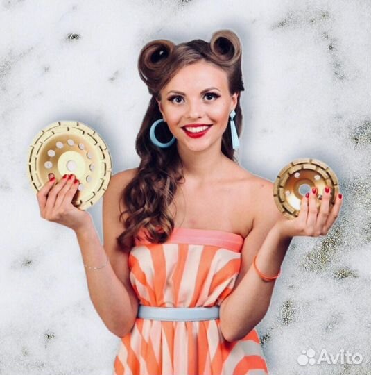 Алмазные чашки шлифовальные