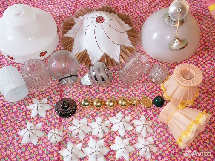 Плафоны И Зап.части для люстр