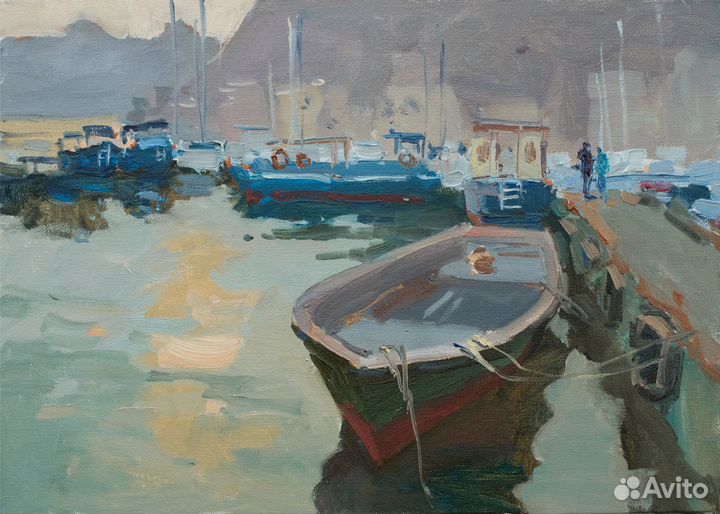 426 Вечерняя Балаклава кисти Анны Давыдченко