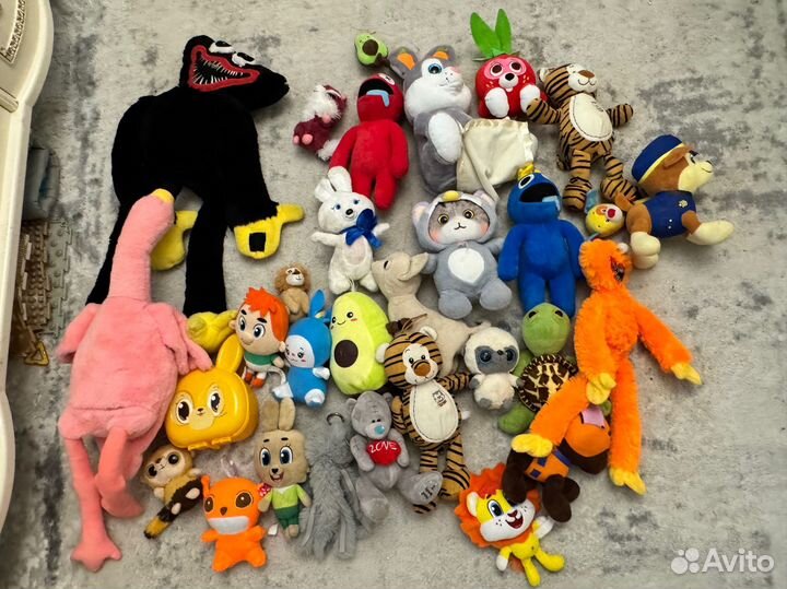 Мягкие игрушки пакетом