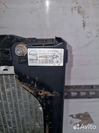 Радиатор ман тга