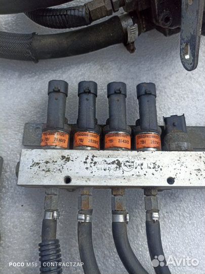 Газовое оборудование Chevrolet Rezzo A16DMS 2007