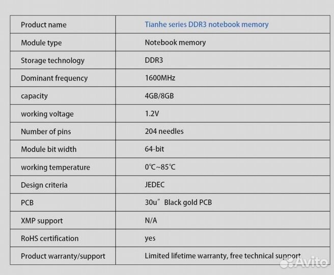 Оперативная память ddr3 для ноутбука 4gb