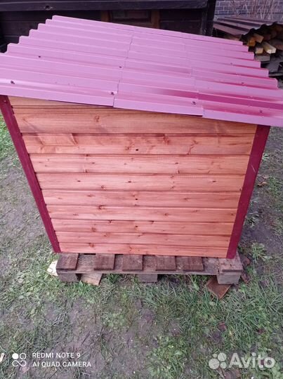 Будка для собаки утепленная