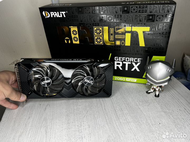 RTX 2060 Super 8Gb Palit Dual (Как 3060)