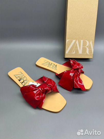 Шлепки zara