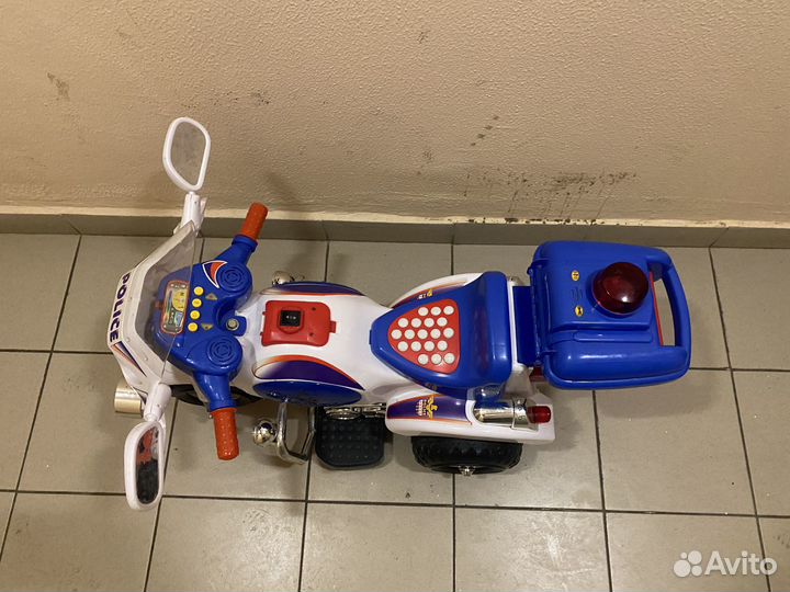 Электромотоцикл (электромобиль) Полиция 2126А