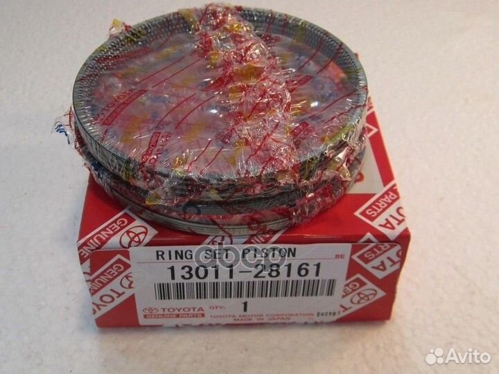 Кольца поршневые toyota camry,RAV4 2azfe 05- 13