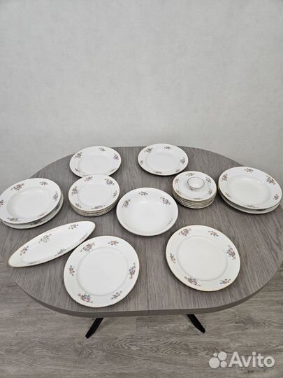 Столовый сервиз дулево