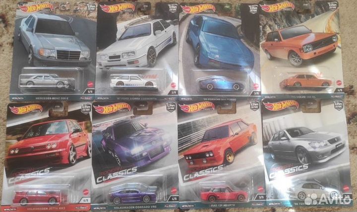 Hot Wheels подборка Премиум Mix разных сетов