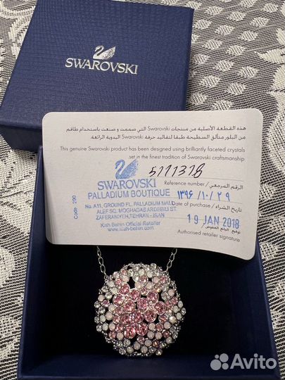 Swarovski кулон подвеска