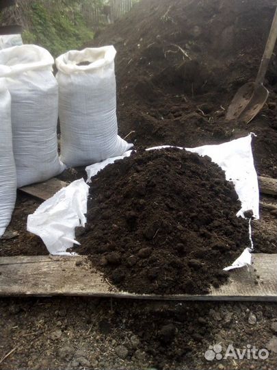 Чернозем в мешках