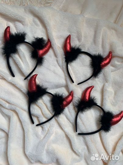 Ободок рожки