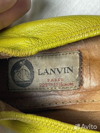 Балетки Lanvin