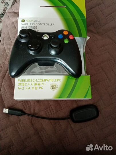 Геймпад xbox 360 беспроводной