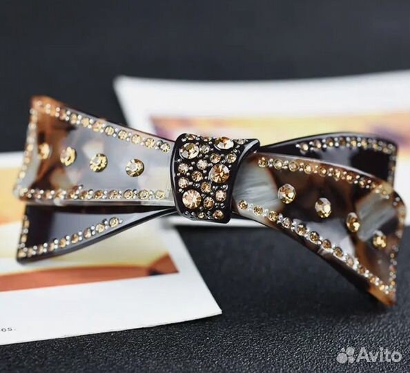 Заколка автомат большая