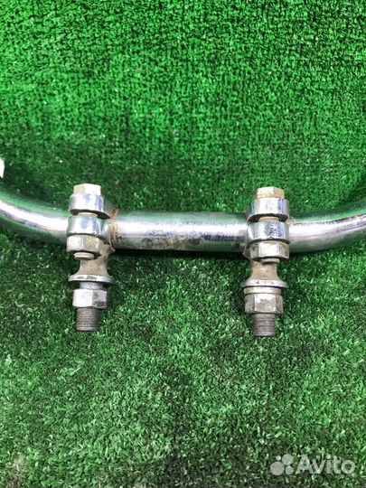 Руль иж хром с держателями старого образца